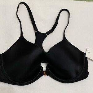 Le Mystere Black Racerback Bra 36B NWT